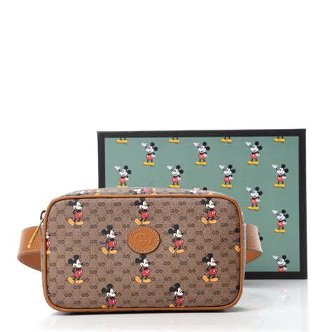 mickey gucci belt bag|mickey mouse wearing Gucci.